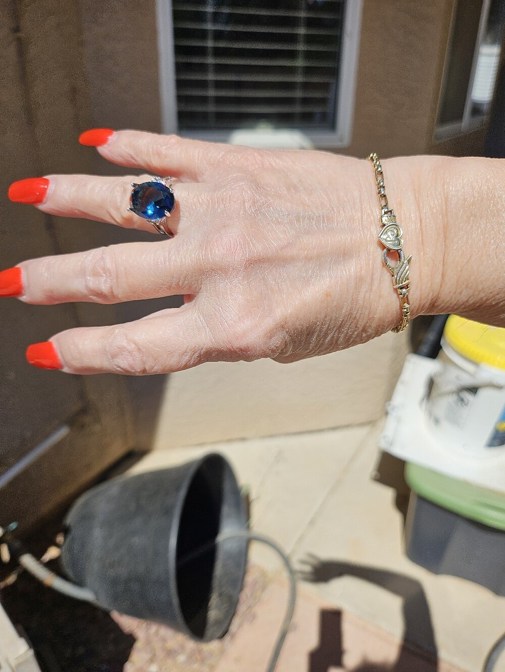 NWT LONDON BLUE TOPAZ RING - Picture 9 of 9